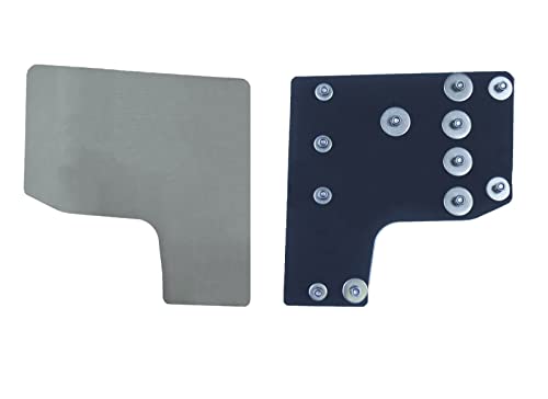 Sussex Installations NIS5-RB-EXT-002 Large Repair/security shield compatible with Nissan NV300 (2014 > Onwards) van - rear barn door.