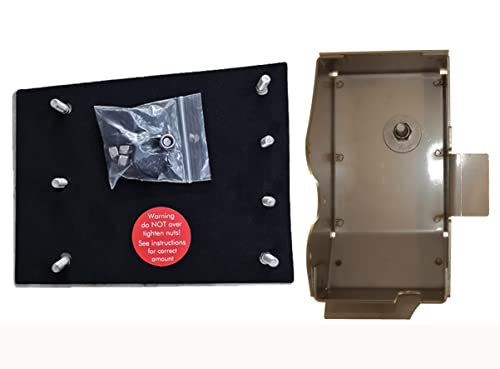 Sussex Installations REN5-RB-INT-EXT-001/002 Repair/security shield and Internal Latch shield compatible with Renault Trafic (2014-Onwards) van - rear barn doors.