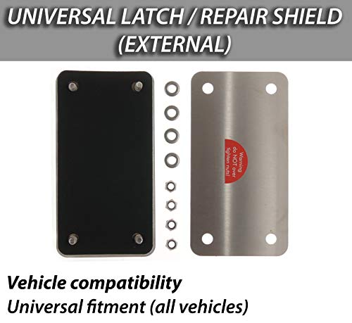 Sussex Installations CIT9-NSL/OSL-EXT-001 Repair/Security shields compatible with Citroen Dispatch van - side loading doors.