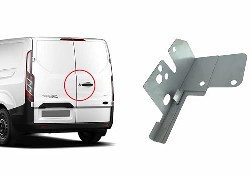 Sussex Installations FOR3-RB-INT-EXT-001/002 Repair/security shield and Internal Latch shield compatible with Ford Custom (2013-2023) van - rear barn doors.