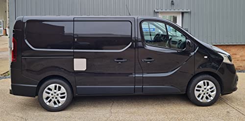 Sussex Installations FIA5-NSL-EXT-001 Repair/security shield compatible with Fiat Talento (2016 > 2022) van - side loading doors.