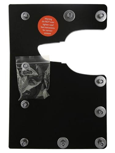 Sussex Installations FIA10-RB-EXT-002 Repair/security shield for the Fiat Doblo 2022 onwards van - rear barn door.