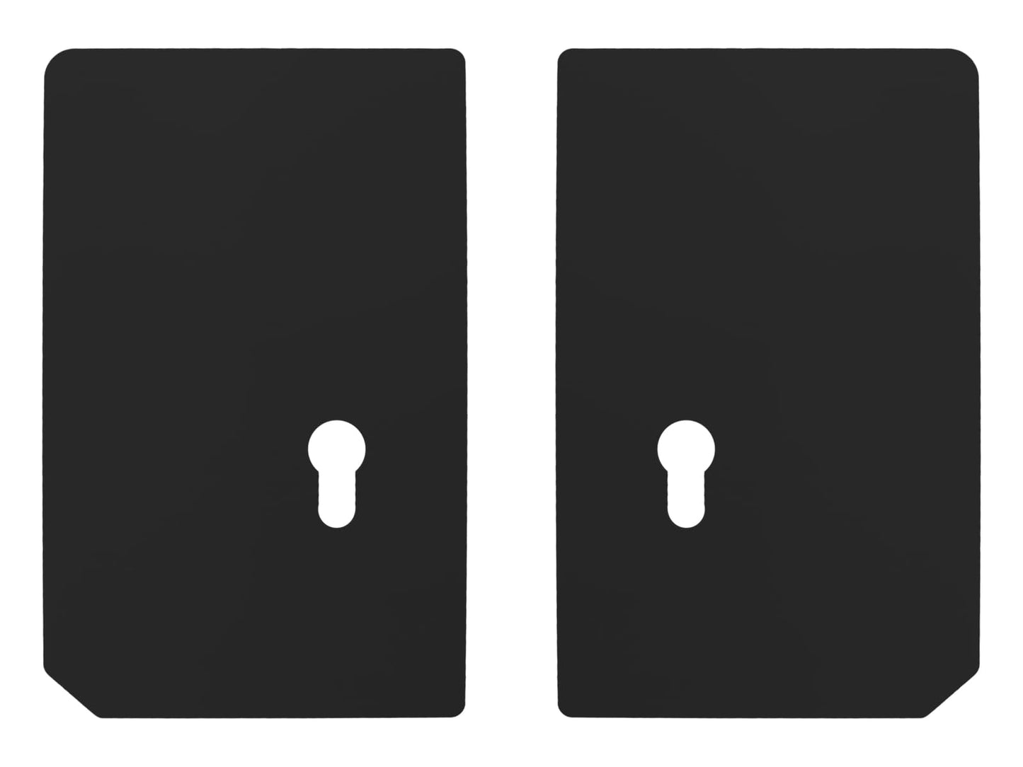 Sussex Installations NIS5-NSL/OSL-EXT-901 Escutcheon Repair/security shield for the Nissan Primastar (2022-Onwards) van - side loading doors