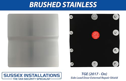 Sussex Installations VW6/MAN6-NSL/OSL-EXT-001 Repair/security shield for the Volkswagen Crafter (2017>Onwards) and MAN TGE (2017>Onwards) vans - side loading door.