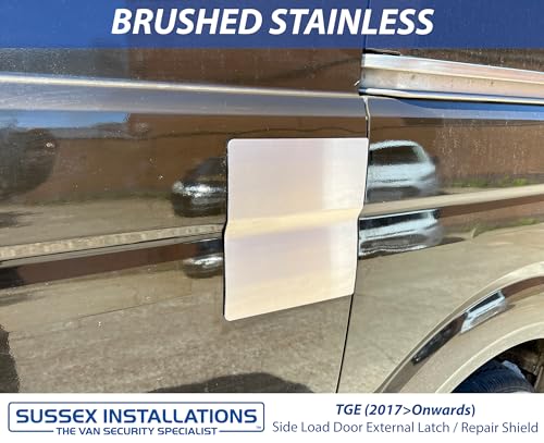 Sussex Installations VW6/MAN6-NSL/OSL-EXT-001 Repair/security shield for the Volkswagen Crafter (2017>Onwards) and MAN TGE (2017>Onwards) vans - side loading door.