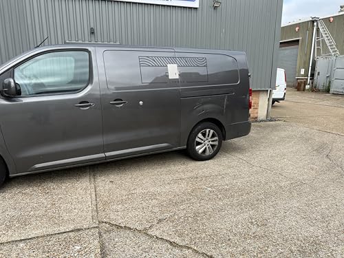 Sussex Installations CIT9-NSL/OSL-EXT-901 Escutcheon Repair/security shield set compatible with Citroen Dispatch - side loading door Escutcheon.