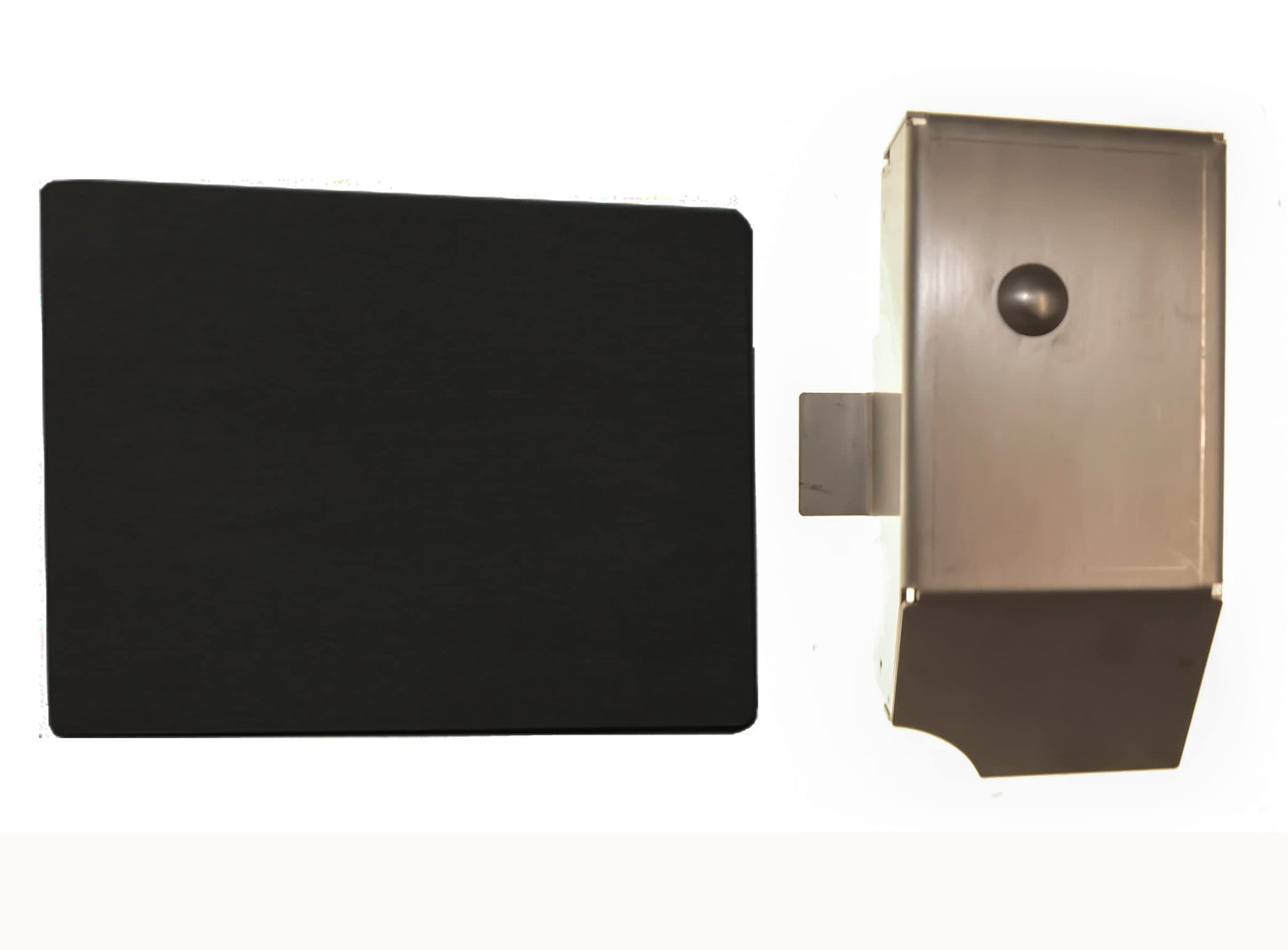 Sussex Installations REN5-RB-INT-EXT-001/002 Repair/security shield and Internal Latch shield compatible with Renault Trafic (2014-Onwards) van - rear barn doors.