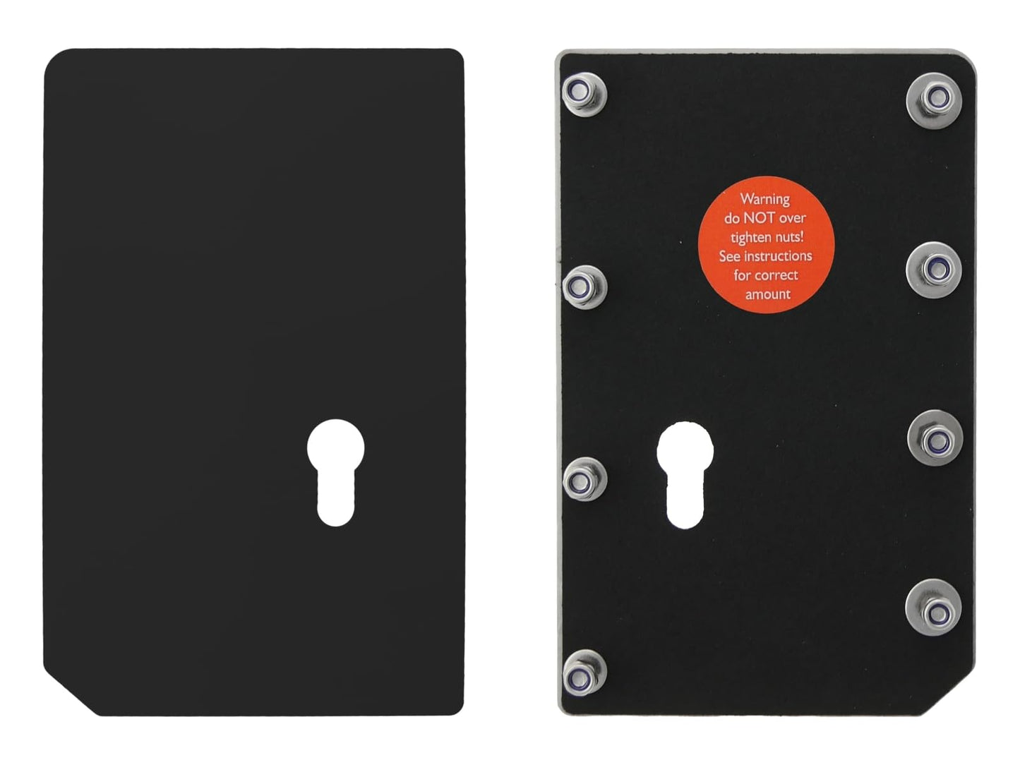 Sussex Installations VAU5-NSL/OSL-EXT-911 Barrel Blank Repair/security shield for the Vauxhall Vivaro (2014-2019) van - side loading doors