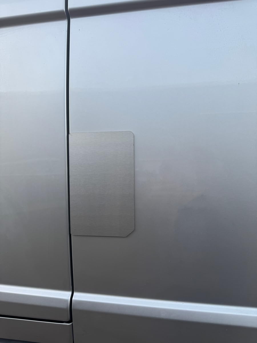 Sussex Installations VAU5-NSL/OSL-EXT-911 Barrel Blank Repair/security shield for the Vauxhall Vivaro (2014-2019) van - side loading doors