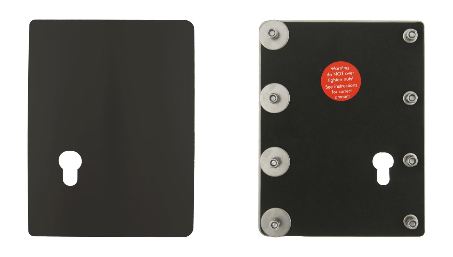 Sussex Installations VAU9-NSL/OSL-EXT-901 Escutcheon Repair/security shield set compatible with Vauxhall Vivaro - side loading door Escutcheon.