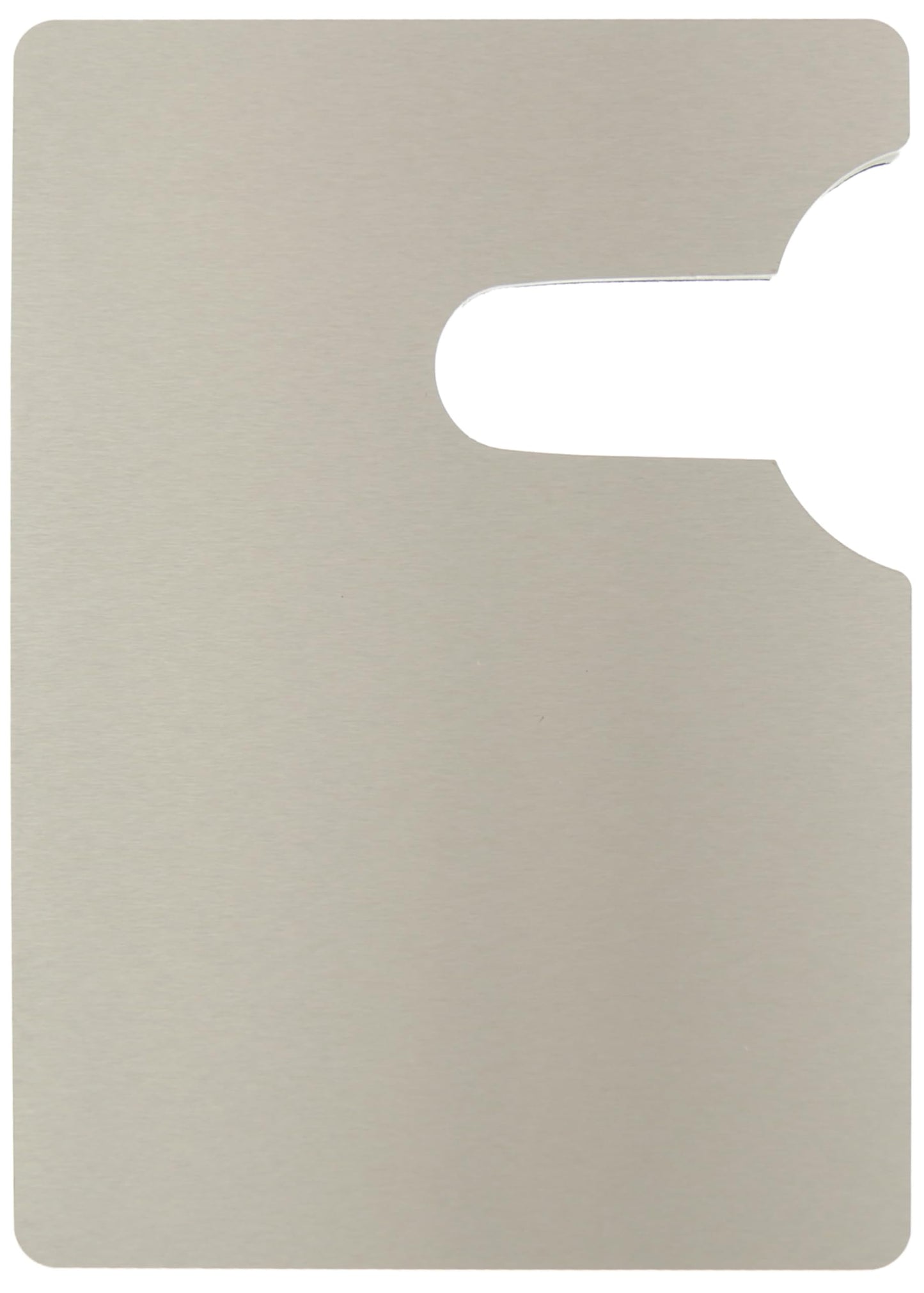 Sussex Installations FOR3-RB-EXT-002 Large Brushed stainless Repair/security shield compatible with Ford Custom (2013-2023) van - rear barn door.