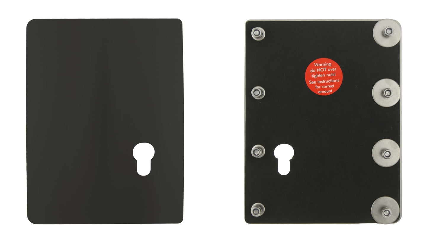 Sussex Installations VAU9-NSL/OSL-EXT-901 Escutcheon Repair/security shield set compatible with Vauxhall Vivaro - side loading door Escutcheon.