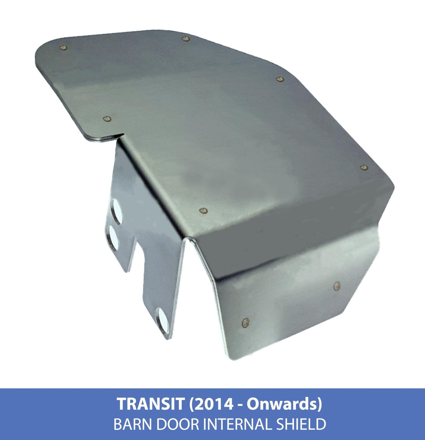 Sussex Installations FOR2-RB-INT-001 Internal security shield compatible with Ford Transit MK8 (2014-Onwards) van - rear barn door.