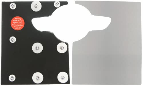 Sussex Installations CIT9-RB-EXT-002 Repair/security shield compatible with Citroen Dispatch (2017>Onwards) van - rear barn door.