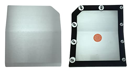 Sussex Installations FOR2-RB-EXT-001 Repair/security shield compatible with Ford Transit MK8 (2014-Onwards) van - rear barn door.