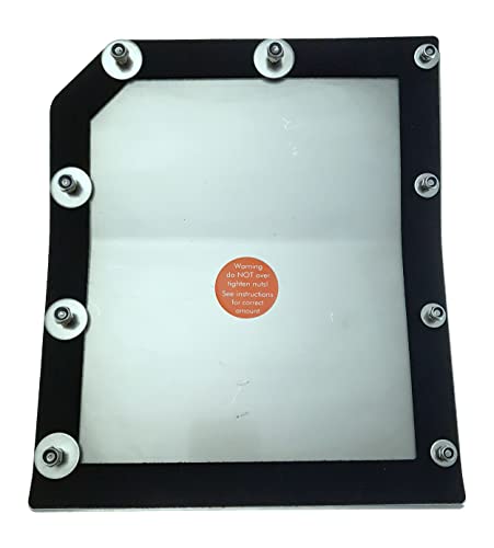 Sussex Installations FOR2-RB-EXT-001 Repair/security shield compatible with Ford Transit MK8 (2014-Onwards) van - rear barn door.