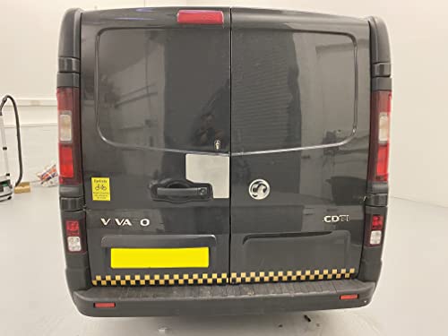 Sussex Installations FIA5-RB-EXT-002 Large Repair/security shield compatible with Fiat Talento (2016 > Onwards) van - rear barn door.