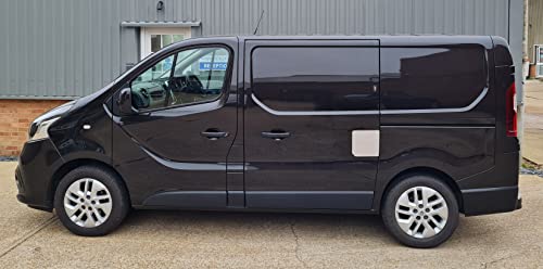 Sussex Installations REN5-NSL/OSL-EXT-001 Repair/security shield compatible with Renault Trafic (2014 > Onwards) van - side loading doors.