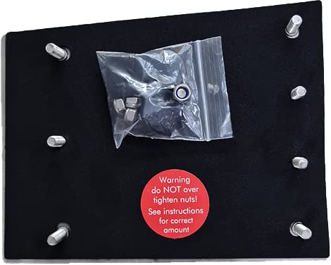 Sussex Installations REN5-RB-INT-EXT-001/002 Repair/security shield and Internal Latch shield compatible with Renault Trafic (2014-Onwards) van - rear barn doors.