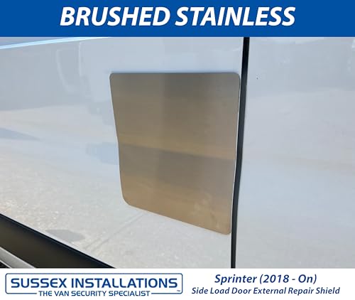 Sussex Installations MER5-NSL-EXT-001 Repair/security shield for the Mercedes Sprinter (2018>Onwards) van - left side/nearside loading door.