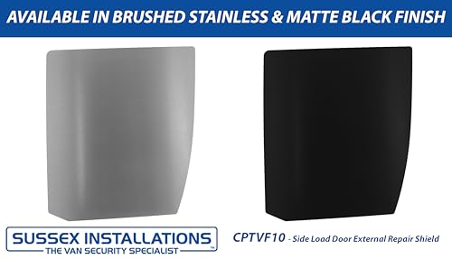 Sussex Installations CIT10-NSL&OSL-EXT-001 Repair/security shields compatible with Citroen Berlingo 2018 onwards van - loading doors.