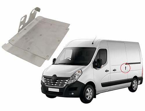 Sussex Installations RVN6-NSL&OSL-INT-001 Internal latch shield set compatible with Renault Master, Vauxhall Movano, Nissan NV400, Nissan Interstar van - twin side loading doors.