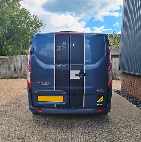 Sussex Installations FOR3-RB-EXT-001 Repair/security shield compatible with Ford Custom (2013-Onwards) van - rear barn door.