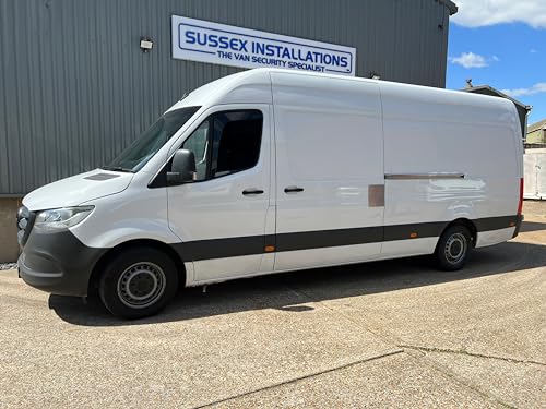 Sussex Installations MER5-NSL-EXT-001 Repair/security shield for the Mercedes Sprinter (2018>Onwards) van - left side/nearside loading door.