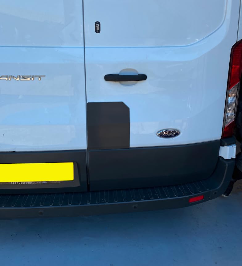 Sussex Installations FOR2-RB-EXT-001 Repair/security shield compatible with Ford Transit MK8 (2014-Onwards) van - rear barn door.