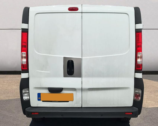 Sussex Installations NIS1-RB-EXT-001 Repair/security handle shield compatible with the Nissan Primastar (2001-2014) van - Rear Barn Door.