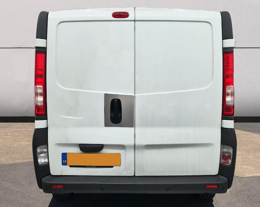 Sussex Installations REN1-RB-EXT-001 Repair/security handle shield compatible with the Renault Trafic (2001-2014) van - Rear Barn Door.