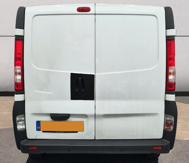 Sussex Installations RVN1-RB-EXT-001 Repair/Security Handle Shield Compatible with The Renault Trafic, Vauxhall Vivaro, Nissan Primastar Vans - Rear Barn Door.