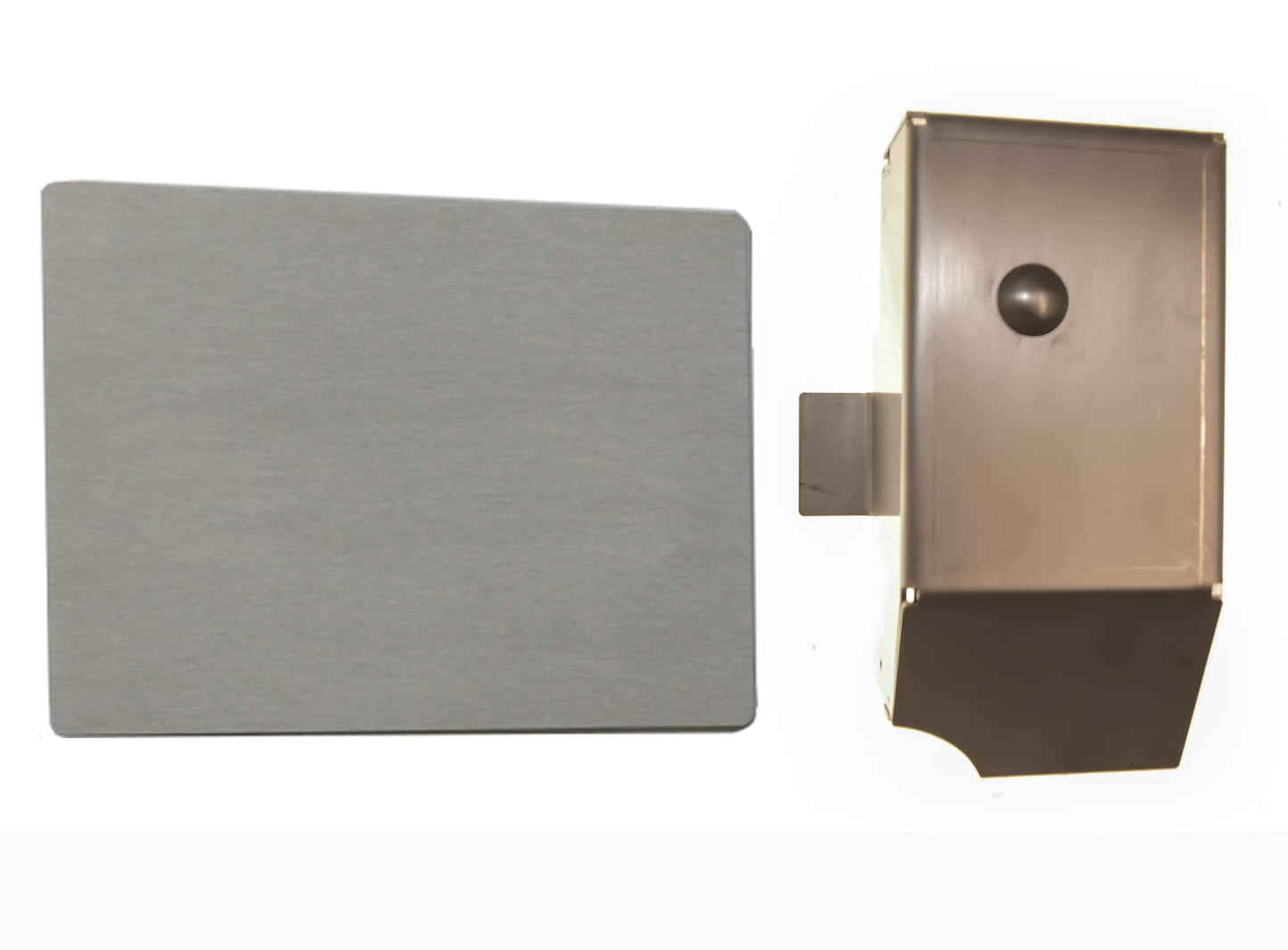 Sussex Installations VAU5-RB-INT-EXT-001/002 Repair/security shield and Internal Latch shield compatible with Vauxhall Vivaro (2014-2019) van - rear barn doors.