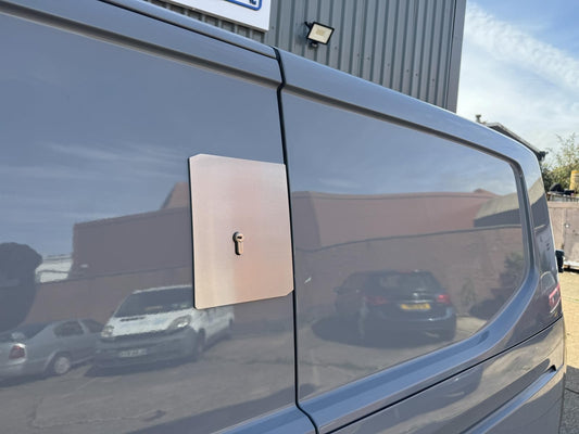 Sussex Installations FOR7-NSL/OSL-EXT-901 Escutcheon Repair/security shield compatible with the Ford Custom (2023 - Onwards) - side loading doors