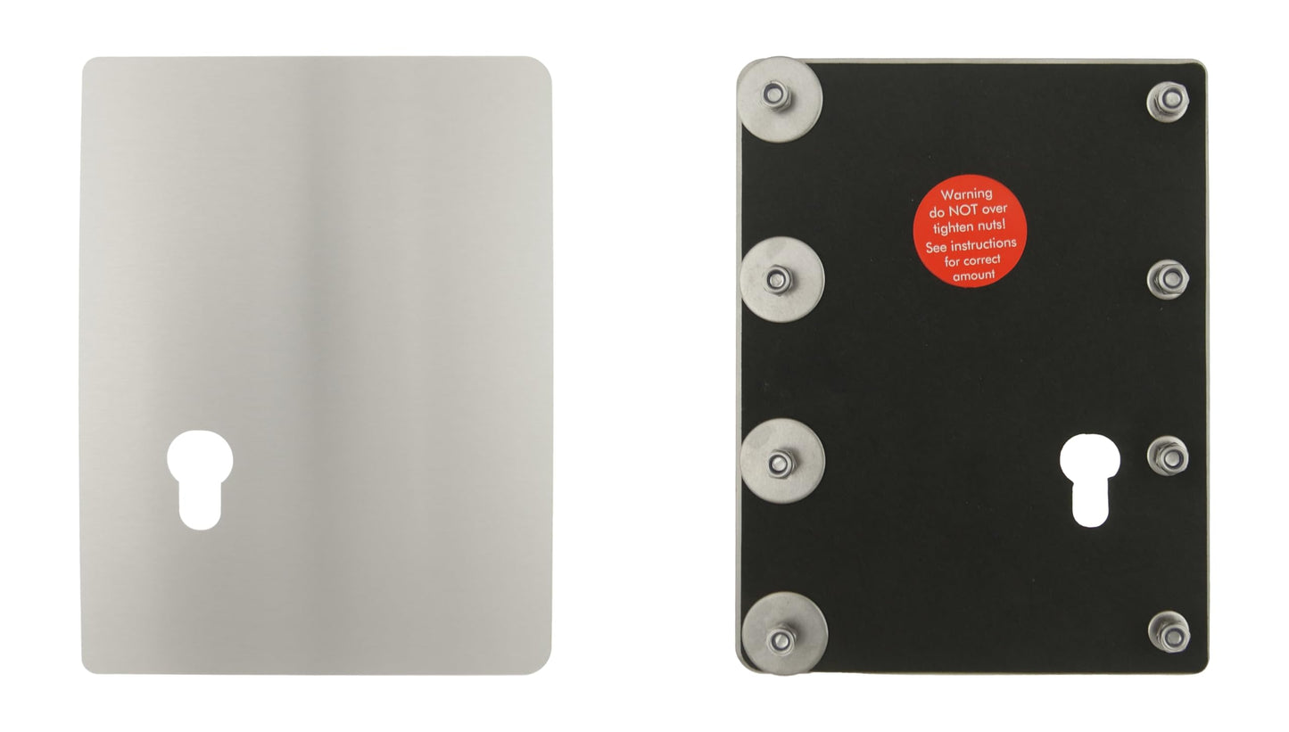 Sussex Installations VAU9-NSL/OSL-EXT-901 Escutcheon Repair/security shield set compatible with Vauxhall Vivaro - side loading door Escutcheon.