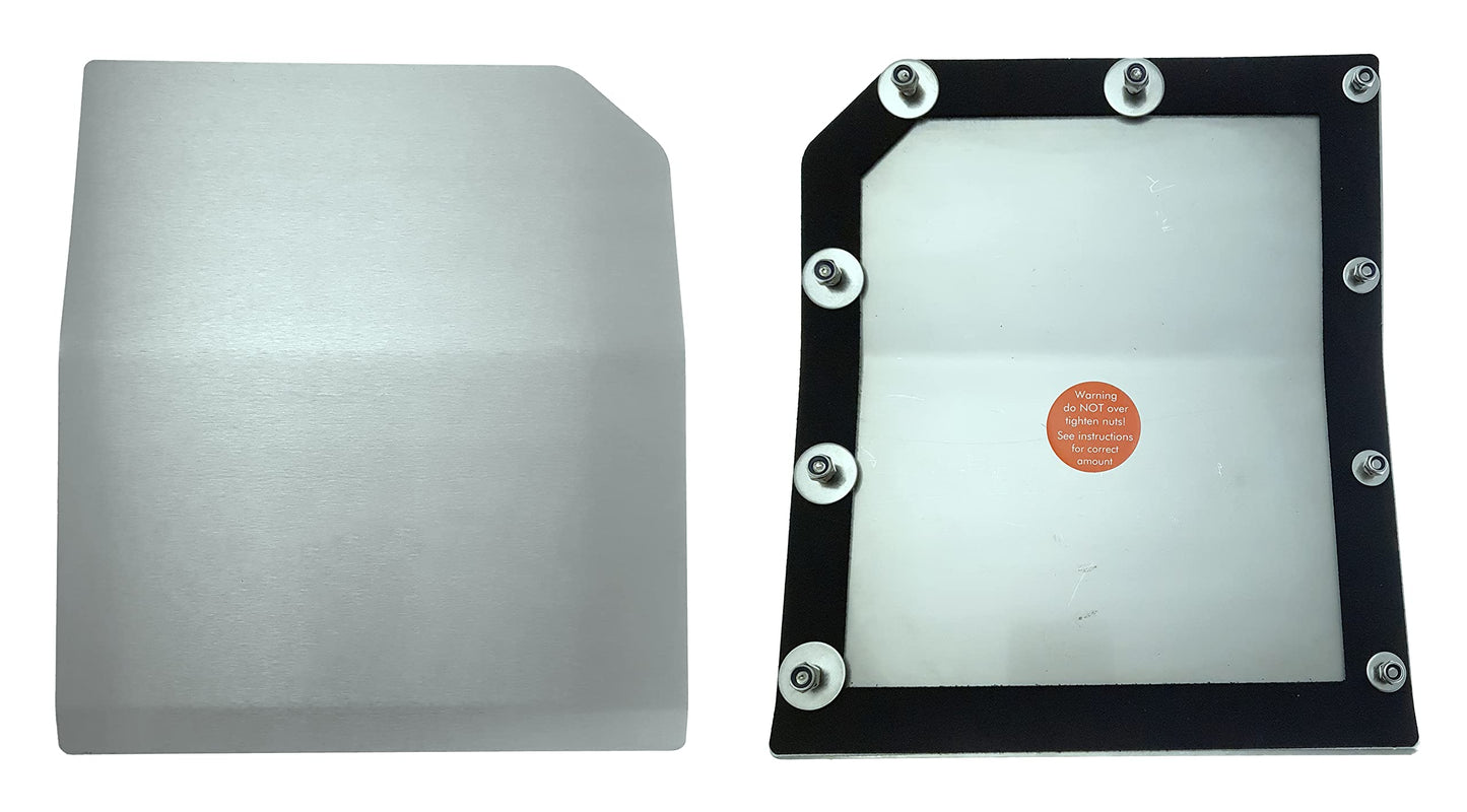 Sussex Installations FOR2-RB-EXT-001 Repair/security shield compatible with Ford Transit MK8 (2014-Onwards) van - rear barn door.